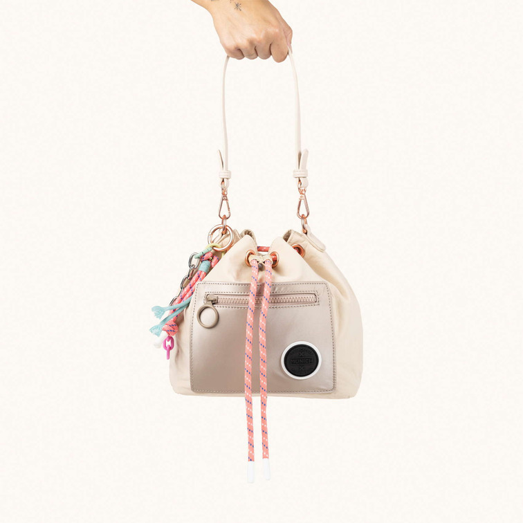BOLSO MUJER  MUNICH DEEP RECYCLED FW25 BUCKET C/CR