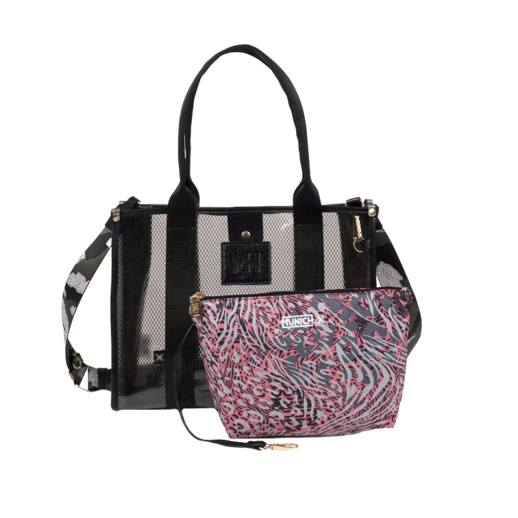 BOLSO MUJER  MUNICH JADE SHOPPER BLACK