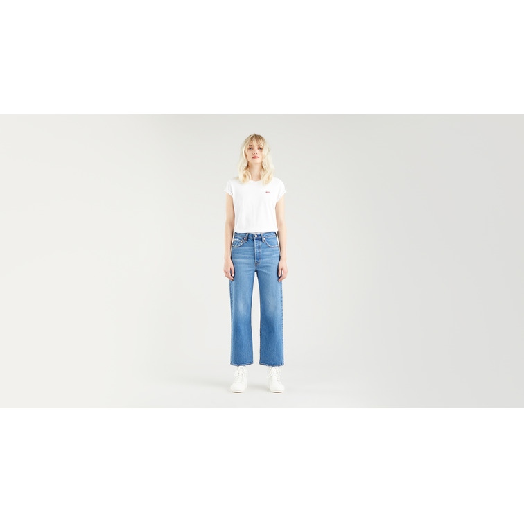 VAQUERO MUJER  LEVIS RIBCAGE STRAIGHT ANKLE JAZZ JI