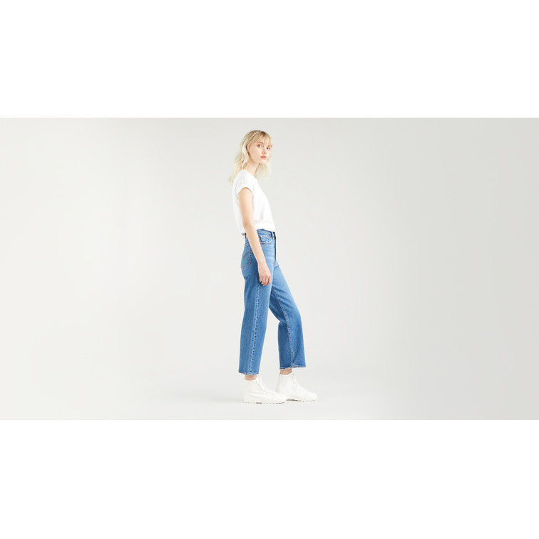 VAQUERO MUJER  LEVIS RIBCAGE STRAIGHT ANKLE JAZZ JI