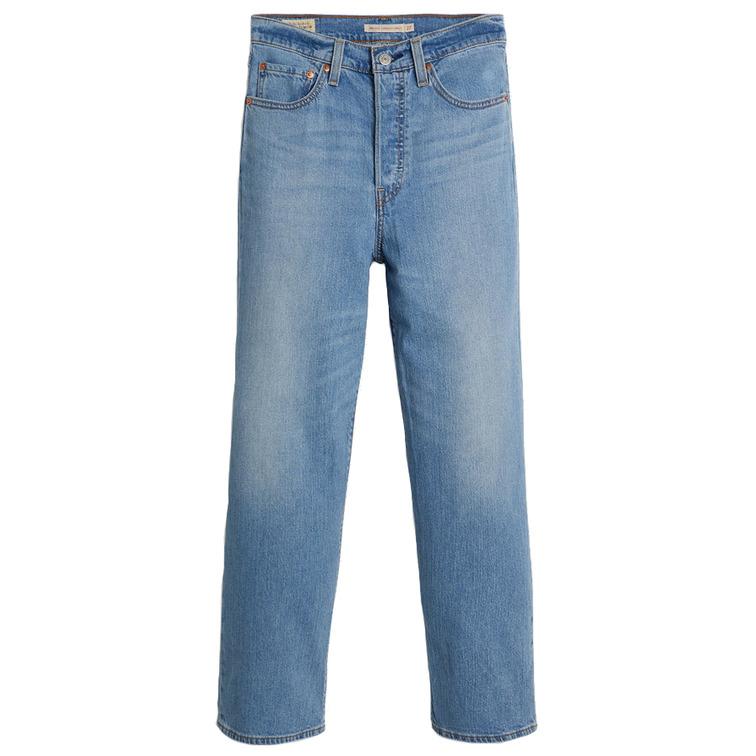 VAQUERO RECTO MUJER LEVIS RIBCAGE TIRO MUY ALTO