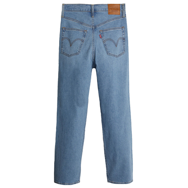 VAQUERO RECTO MUJER LEVIS RIBCAGE TIRO MUY ALTO