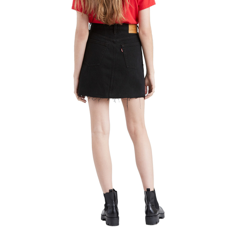 FALDA VAQUERA MUJER LEVIS DE TIRO ALTO