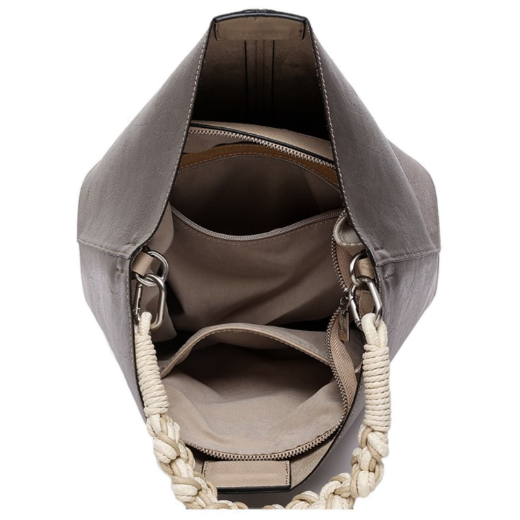 BOLSO HOBO CON ASA ANUDADA MUJER ABBACINO TRENDY FAYUM