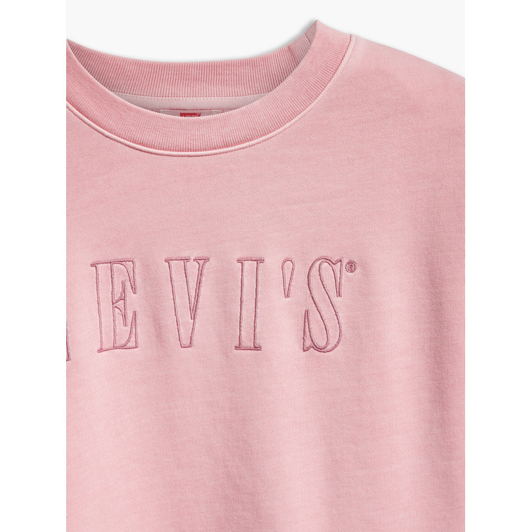 SUDADERA MUJER  LEVIS GRAPHIC DIANA CREW SERIF OUTLI