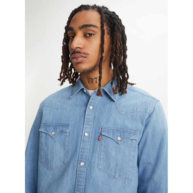 CAMISA VAQUERA DE CORTE ESTÁNDAR BARSTOW HOMBRE LEVI'S