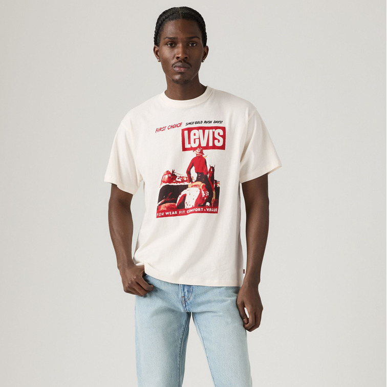 CAMISETA HOMBRE  LEVI'S VINTAGE FIT GRAPHIC TEE FIRST