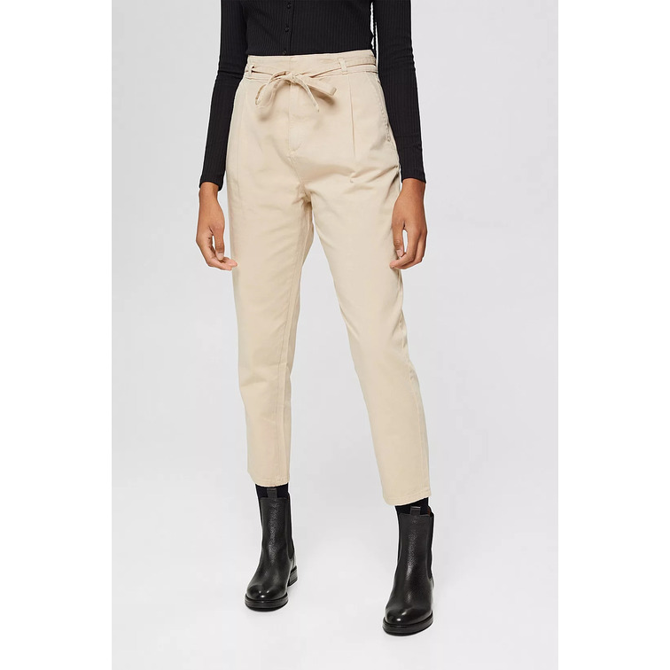 PANTALÓN CHINO CON CINTURÓN MUJER ESPRIT