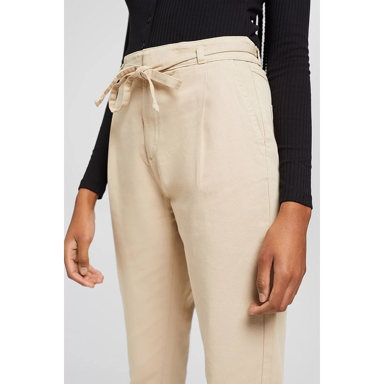 PANTALÓN CHINO CON CINTURÓN MUJER ESPRIT