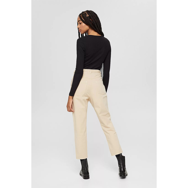 PANTALÓN CHINO CON CINTURÓN MUJER ESPRIT