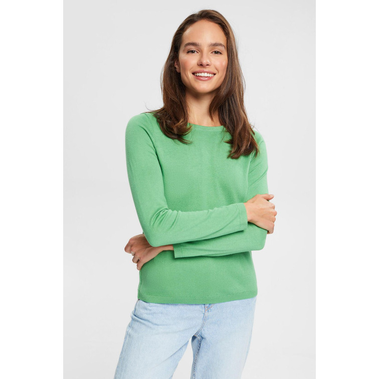 JERSEY DE CUELLO REDONDO MUJER ESPRIT