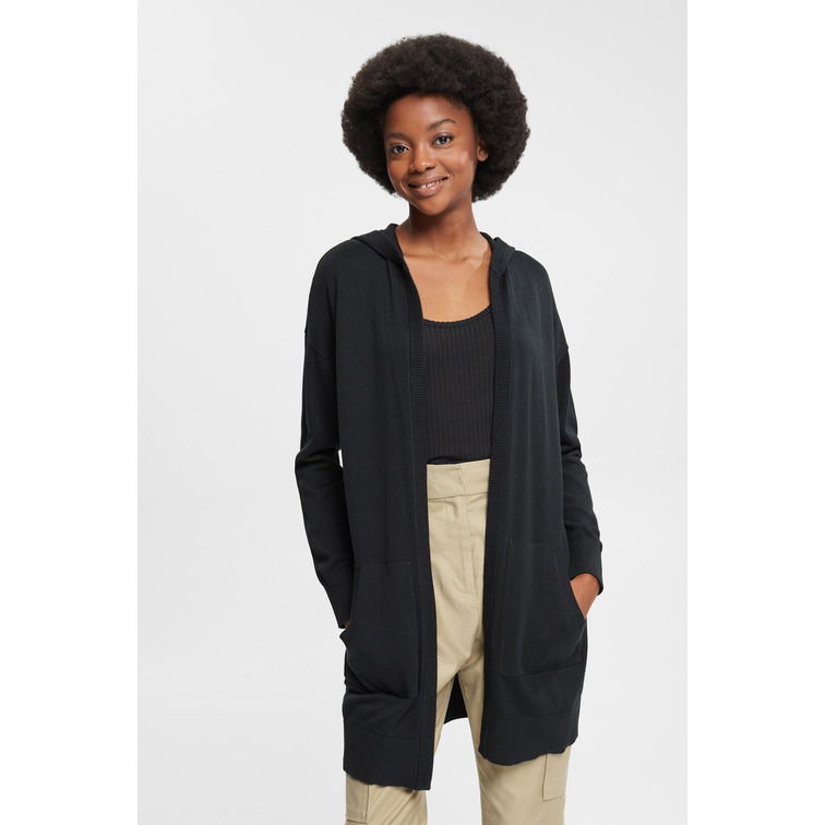 CARDIGAN ABIERTO CON CAPUCHA MUJER ESPRIT