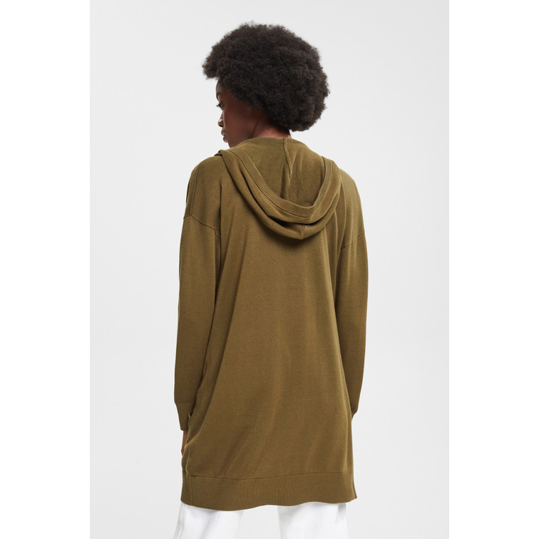 CARDIGAN ABIERTO CON CAPUCHA MUJER ESPRIT