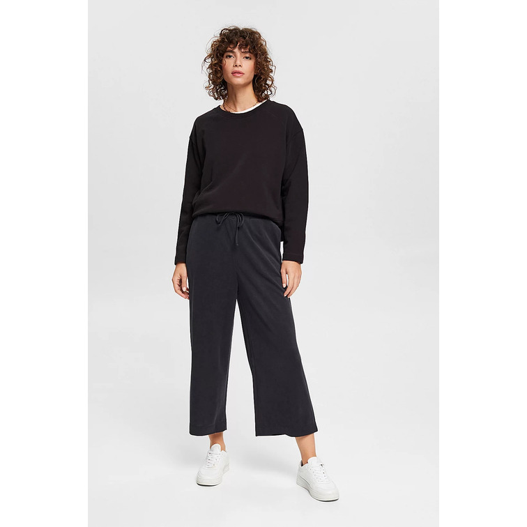 PANTALÓN CULOTTE EN FELPA SUAVE MUJER ESPRIT