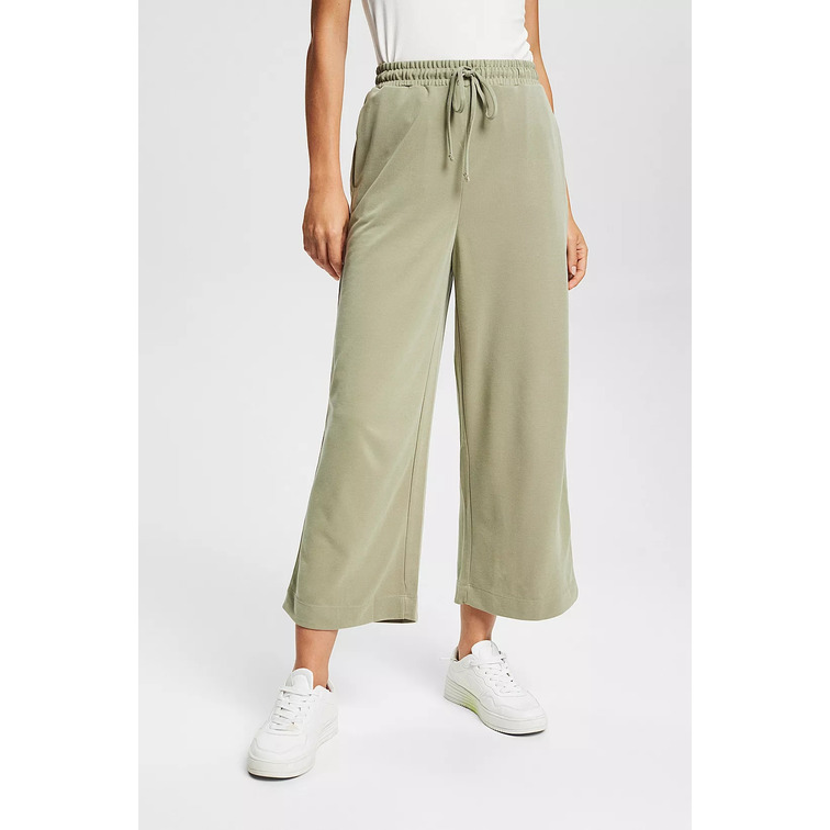 PANTALÓN CULOTTE EN FELPA SUAVE MUJER ESPRIT