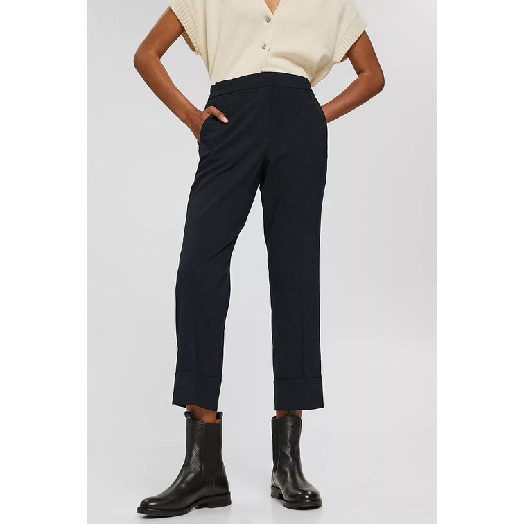 PANTALÓN RECTO MEDIUM RISE MUJER ESPRIT
