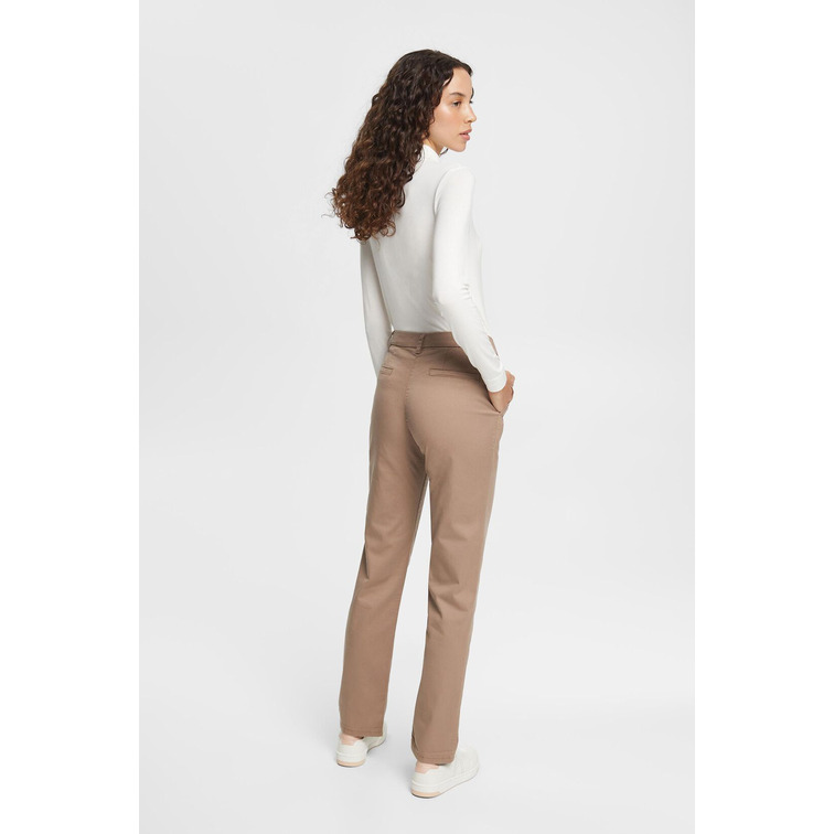 PANTALÓN CHINO RECTO MUJER ESPRIT