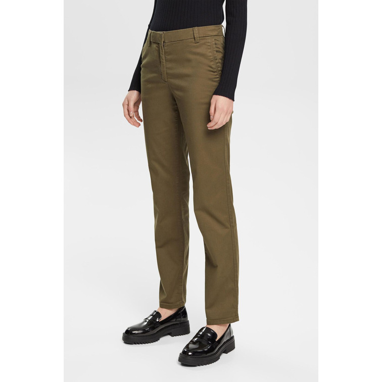 PANTALÓN CHINO RECTO MUJER ESPRIT