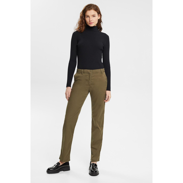 PANTALÓN CHINO RECTO MUJER ESPRIT