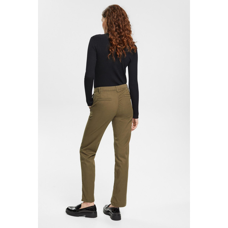 PANTALÓN CHINO RECTO MUJER ESPRIT