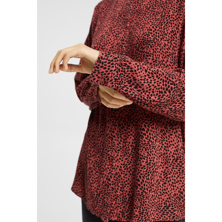 BLUSA DE VISCOSA ESTAMPADA MUJER ESPRIT