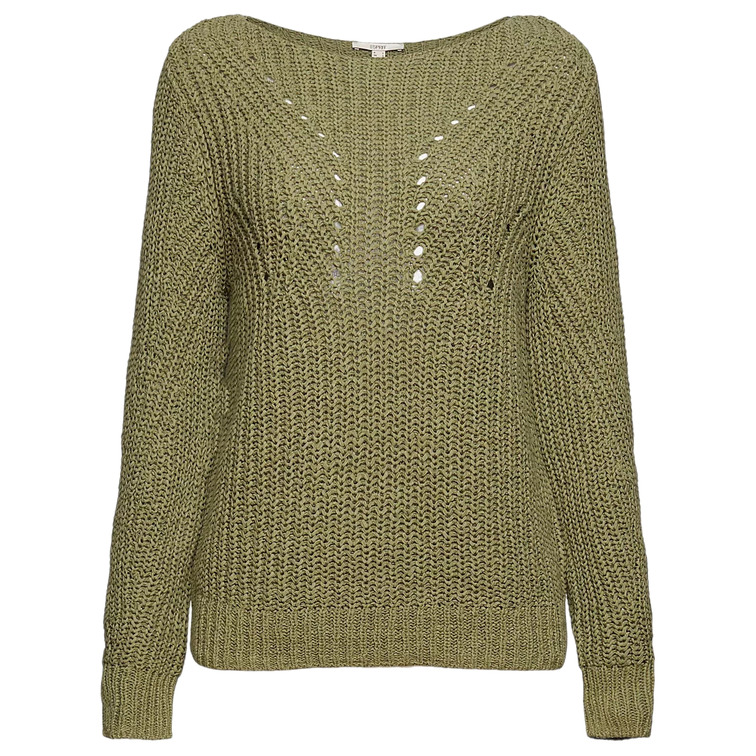 JERSEY CON CALADOS MUJER ESPRIT