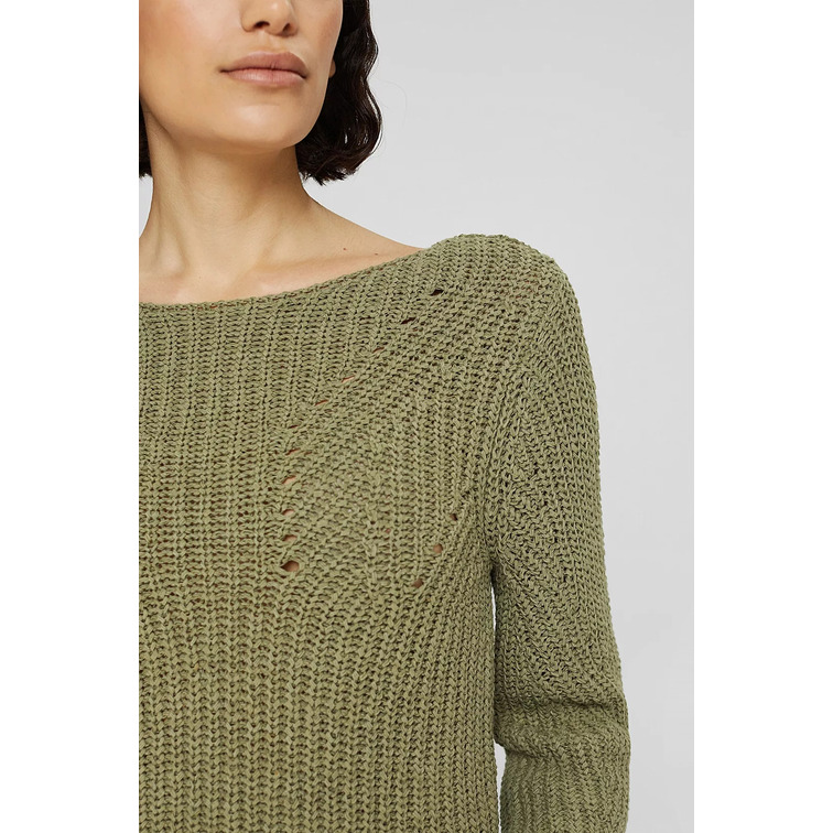 JERSEY CON CALADOS MUJER ESPRIT