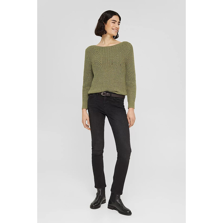 JERSEY CON CALADOS MUJER ESPRIT
