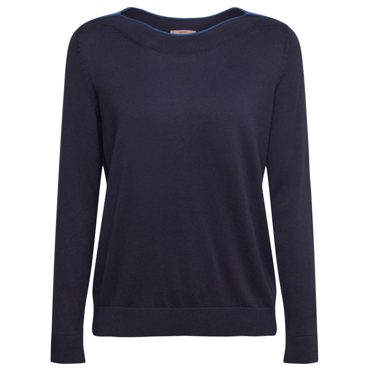 JERSEY CON CUELLO BARCO MUJER ESPRIT