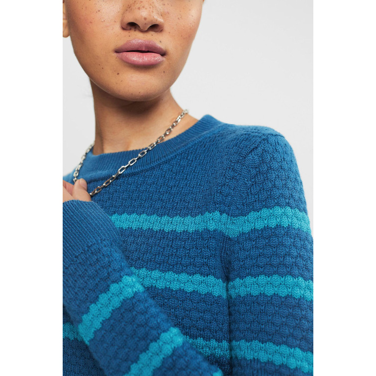 JERSEY EN PUNTO CON TEXTURA MUJER ESPRIT