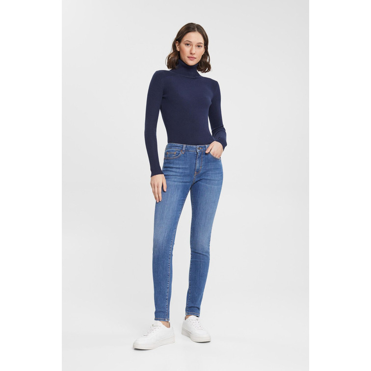 VAQUERO PITILLO EN ALGODÓN SOSTENIBLE MUJER ESPRIT