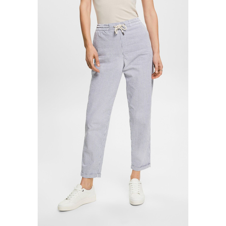PANTALÓN JOGGER ESTAMPADO A RAYAS MUJER ESPRIT