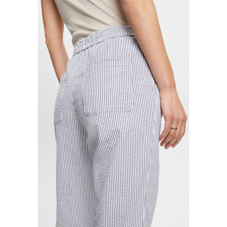 PANTALÓN JOGGER ESTAMPADO A RAYAS MUJER ESPRIT