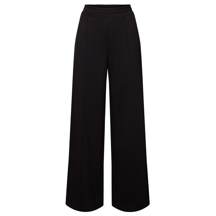 PANTALÓN ANCHO DE PUNTO VISCOSA MUJER MUJER ESPRIT