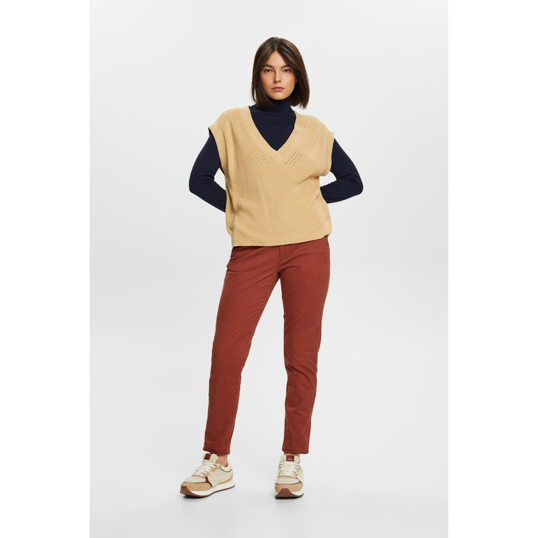 PANTALÓN CHINO BÁSICO MUJER ESPRIT