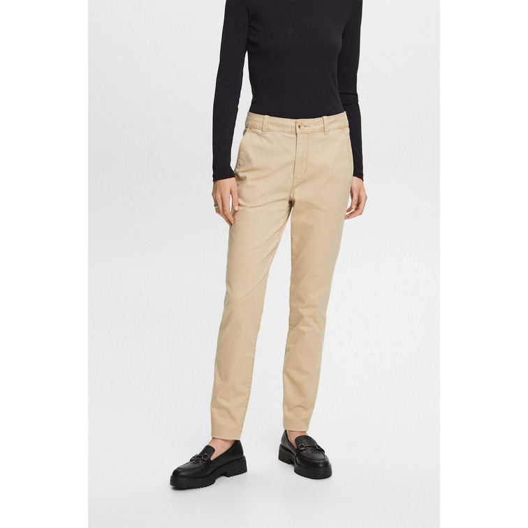 PANTALÓN CHINO BÁSICO MUJER ESPRIT