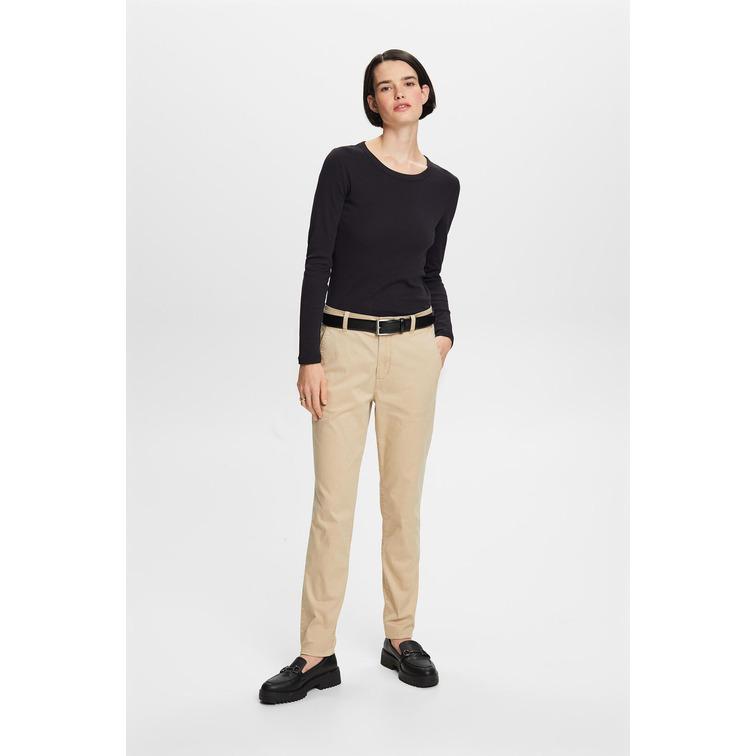 PANTALÓN CHINO BÁSICO MUJER ESPRIT