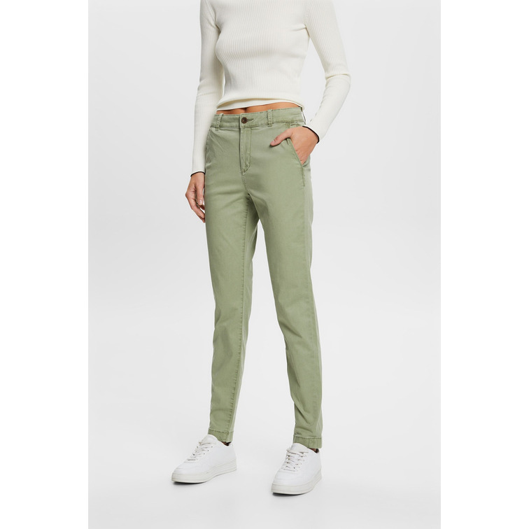 PANTALÓN CHINO BÁSICO MUJER ESPRIT