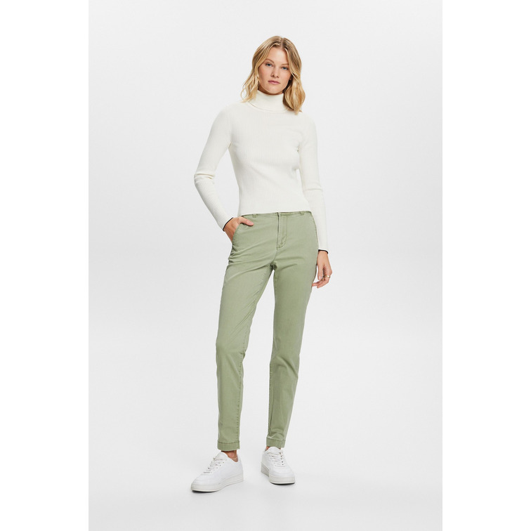 PANTALÓN CHINO BÁSICO MUJER ESPRIT