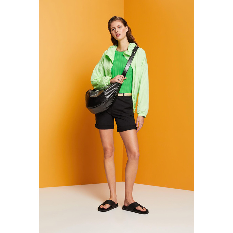 PANTALÓN CORTO CON CINTURÓN TRENZADO MUJER ESPRIT