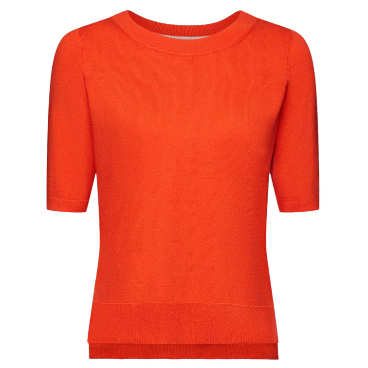 JERSEY DE PUNTO CON MANGA CORTA MUJER ESPRIT
