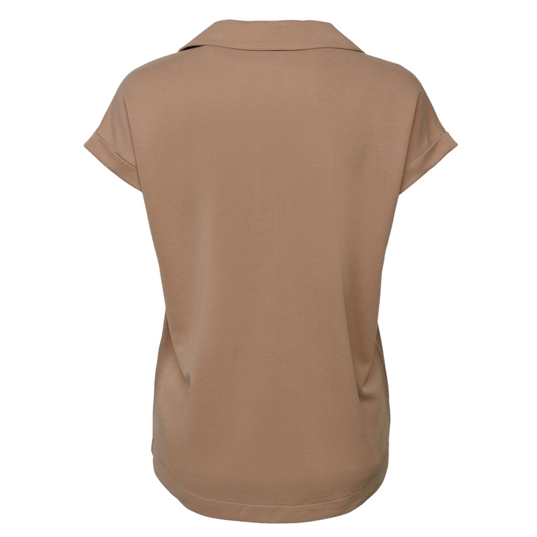 CAMISETA CON CUELLO POLO MUJER ESPRIT