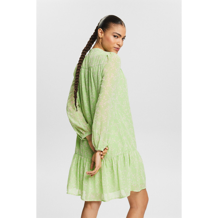 MNIVESTIDO DE GASA ESTAMPADO MUJER ESPRIT