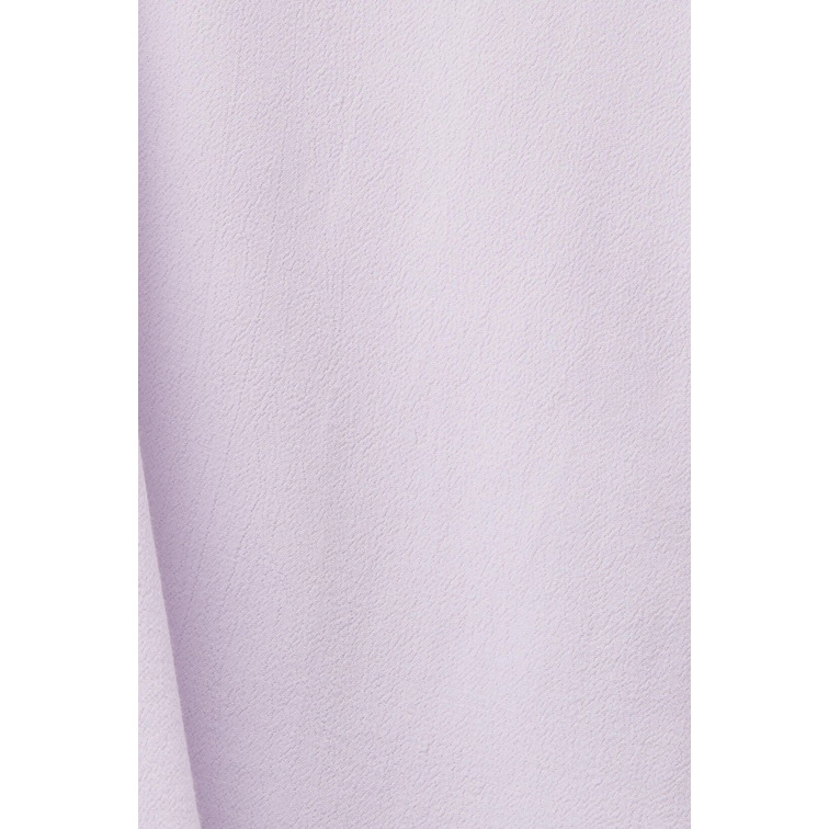 BLUSA DE CREPÉ MUJER ESPRIT CON CUELLO V