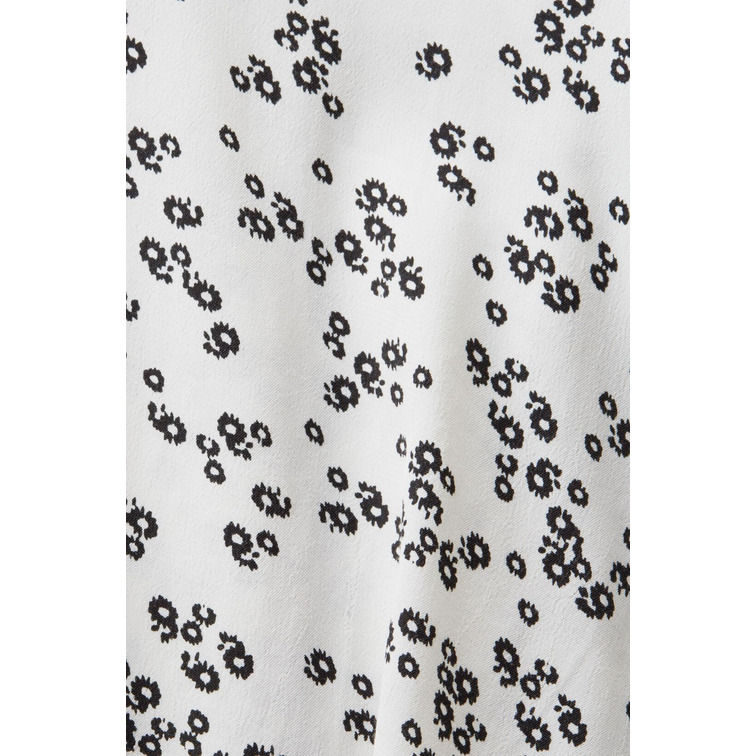 BLUSA ESTAMPADA CON ESCOTE PICO MUJER ESPRIT