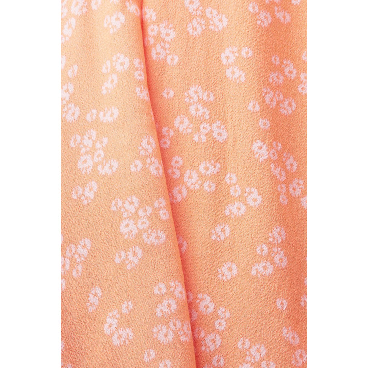 BLUSA ESTAMPADA CON ESCOTE PICO MUJER ESPRIT