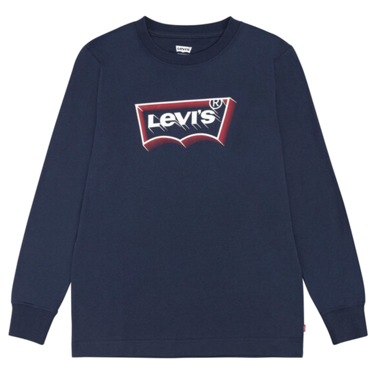 POLO NIÑO  LEVI'S JUNIOR LVB GLOW EFFECT LS BATWING