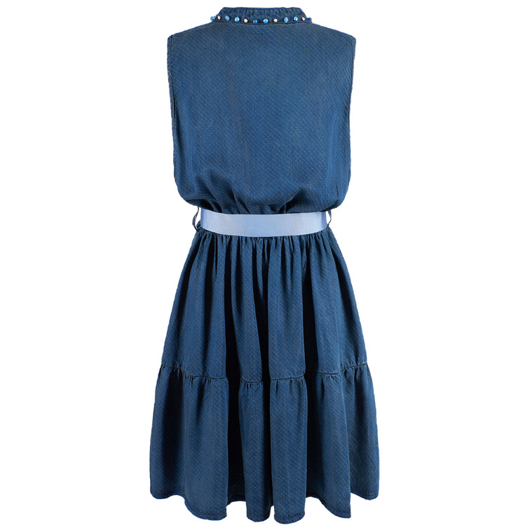 VESTIDO MUJER  YESZEE ABITO SMANICATO SCOLLO