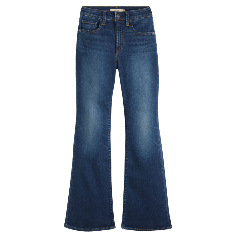 VAQUERO MUJER  LEVI'S 726 HR FLARE TRUE BLUE DARK