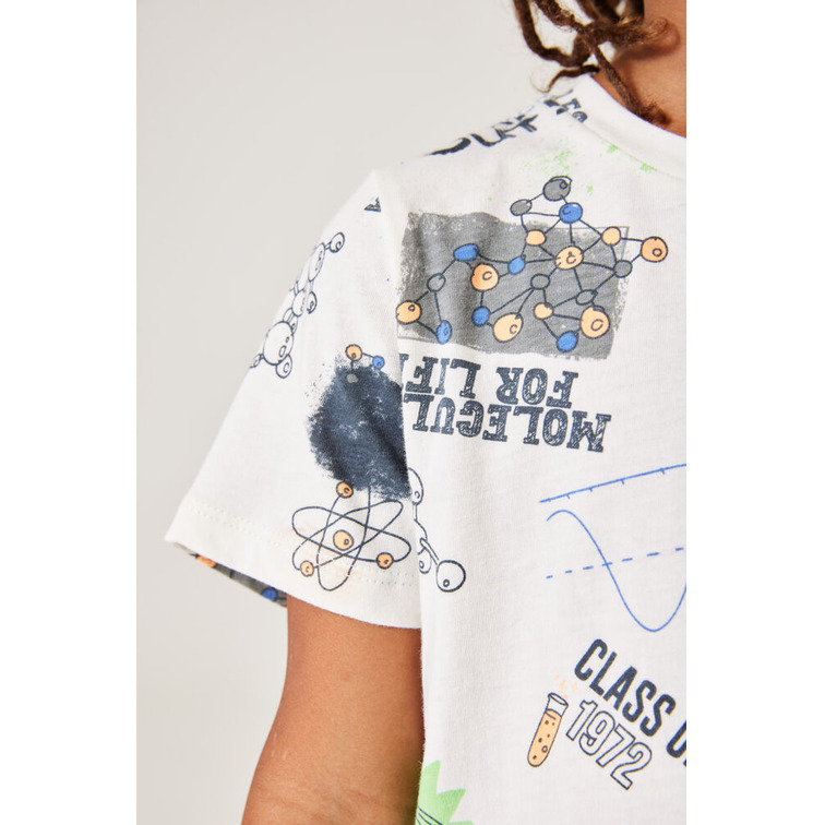 CAMISETA CON ESTAMPADO ALL-OVER NIÑO GARCIA JEANS